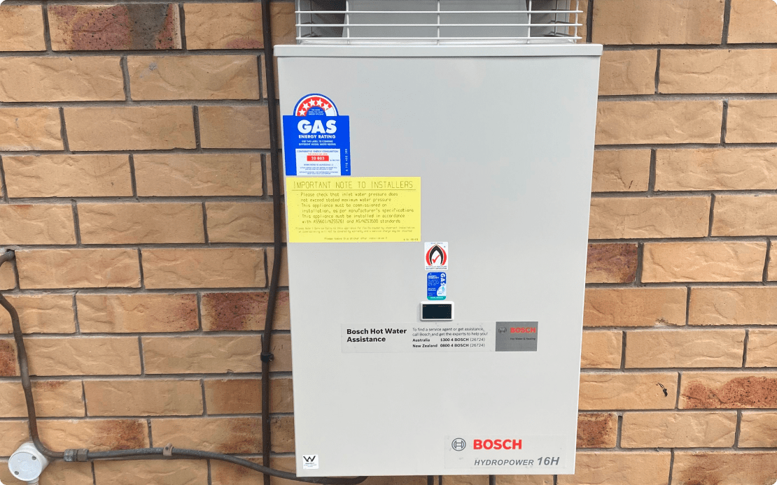 Gas Hot Water System 5.1